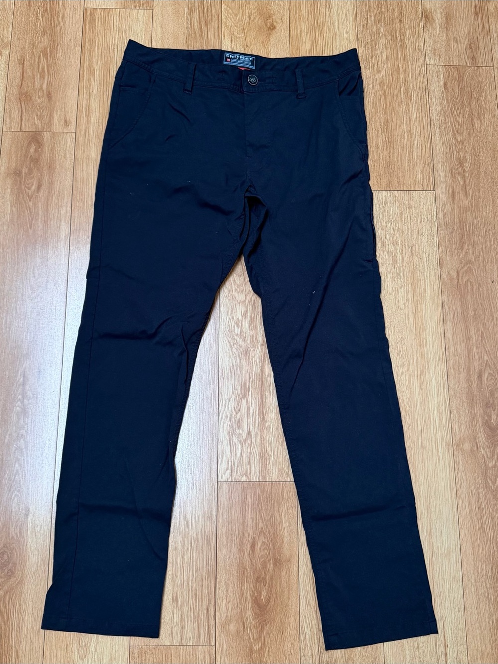 686 Everywhere Technical Pants Slim Fit Mens 32x30 Actual 32x29 Black 9 Pockets